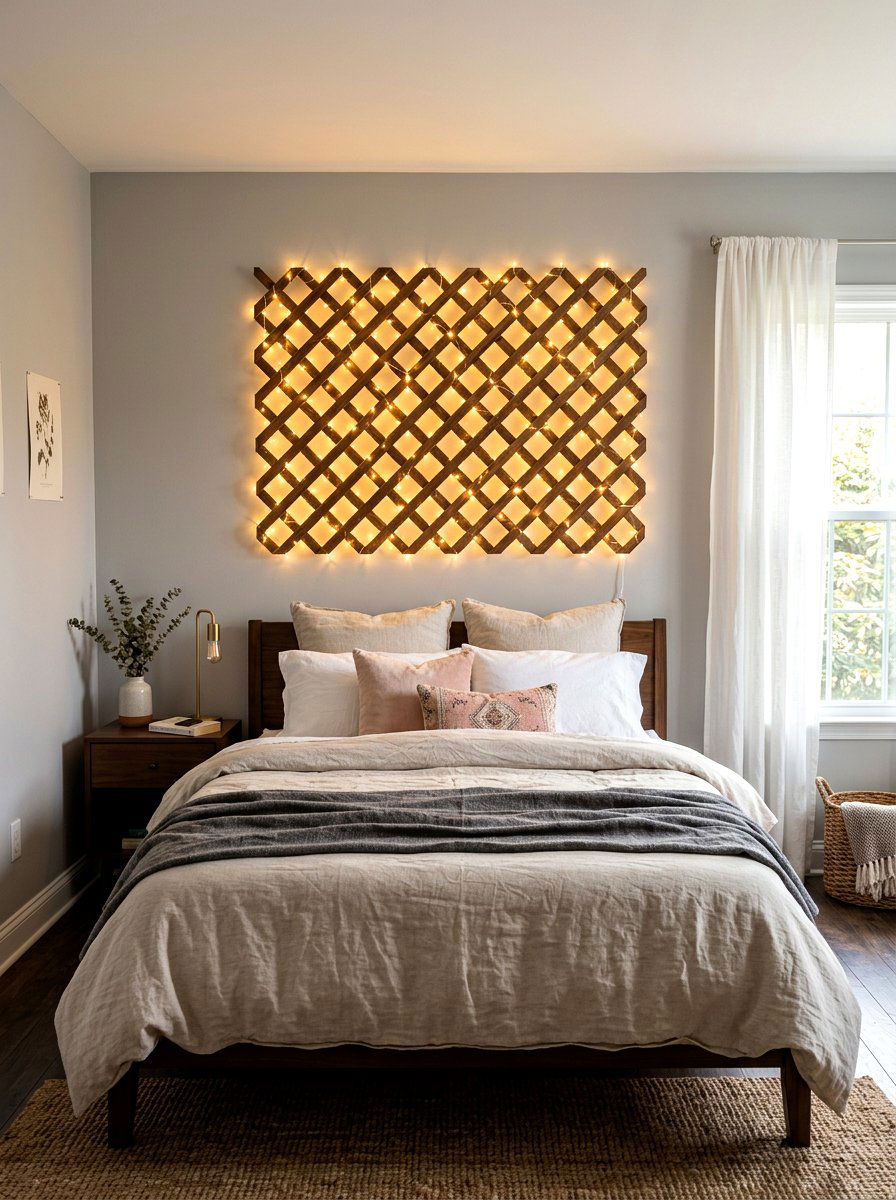 25 Creative Spring Lattice Wall Decor Ideas for Style