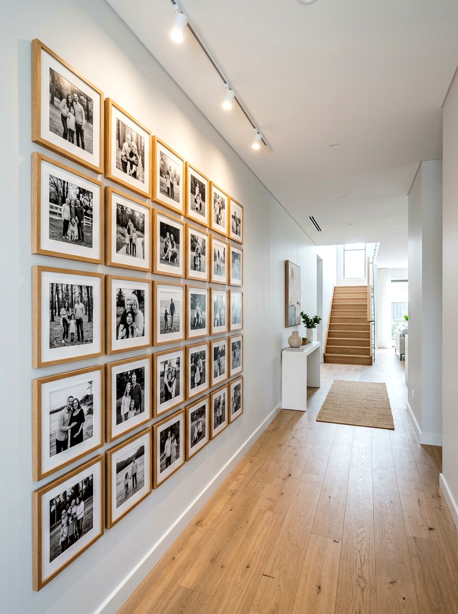 Family Photo Gallery - 25 Spring Hallway Wall Decor Ideas