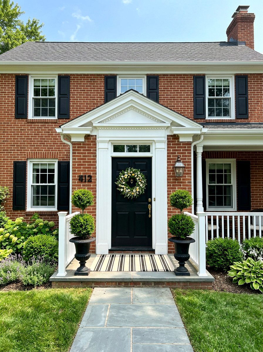 Farmhouse Daisy Boxwood - 25 Spring Daisy Wreath Ideas