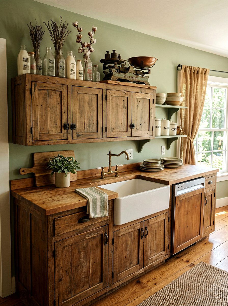 Farmhouse Kitchen Cabinet Decor - 25 Spring Kitchen Cabinet Decor Ideas