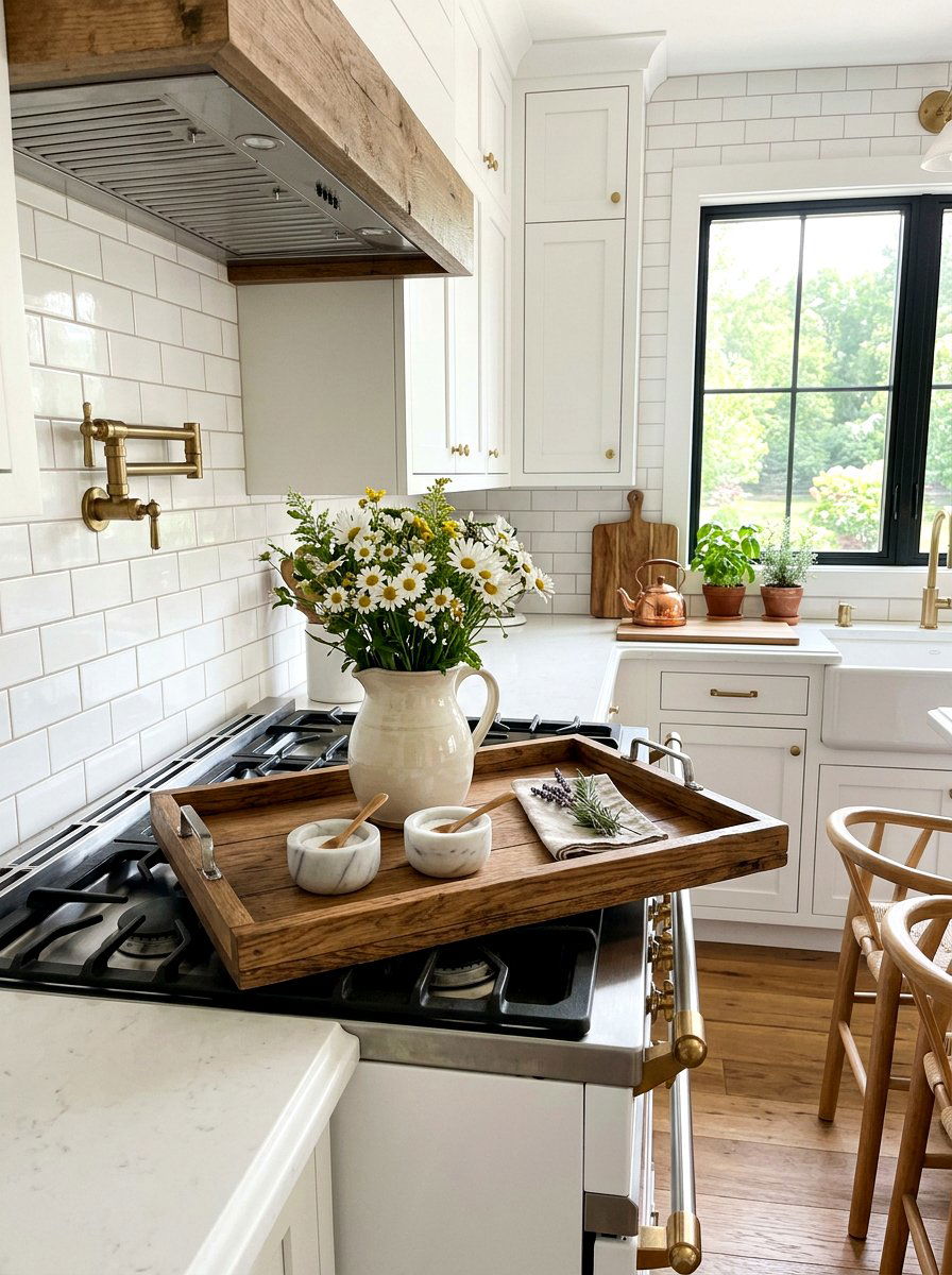 25 Creative Spring Stove Decor Ideas for a Fresh Kitchen Look