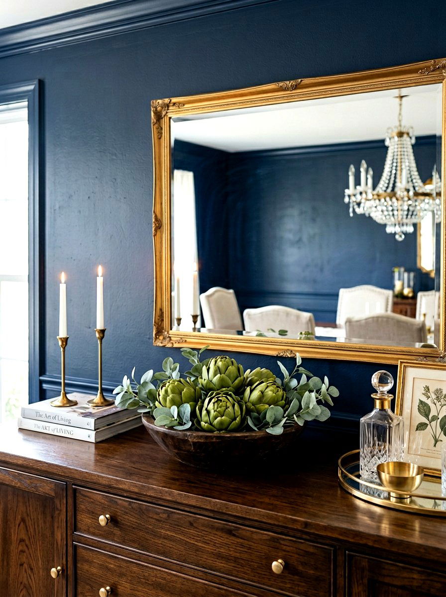 Faux Artichoke Centerpiece - 25 Spring Bowl Filler Ideas