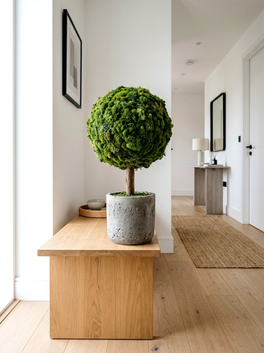 Faux Moss Topiary - 25 Spring Moss Topiary Ideas