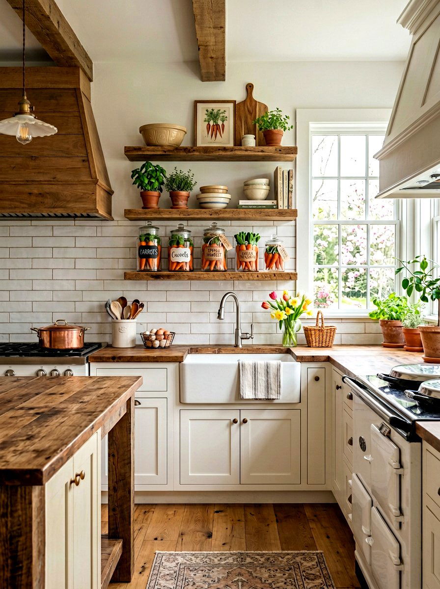 Faux carrot apothecary jar - 25 Spring Apothecary Jar Decor Ideas