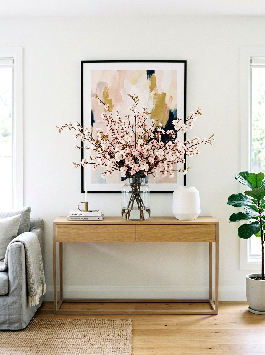 Faux cherry blossom vase - 25 Spring Cherry Blossom Ideas