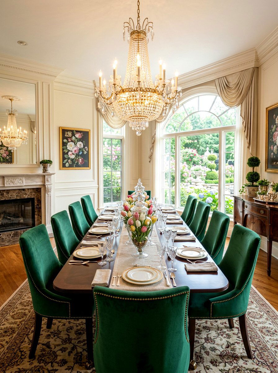 Faux tulip apothecary jar - 25 Spring Apothecary Jar Decor Ideas