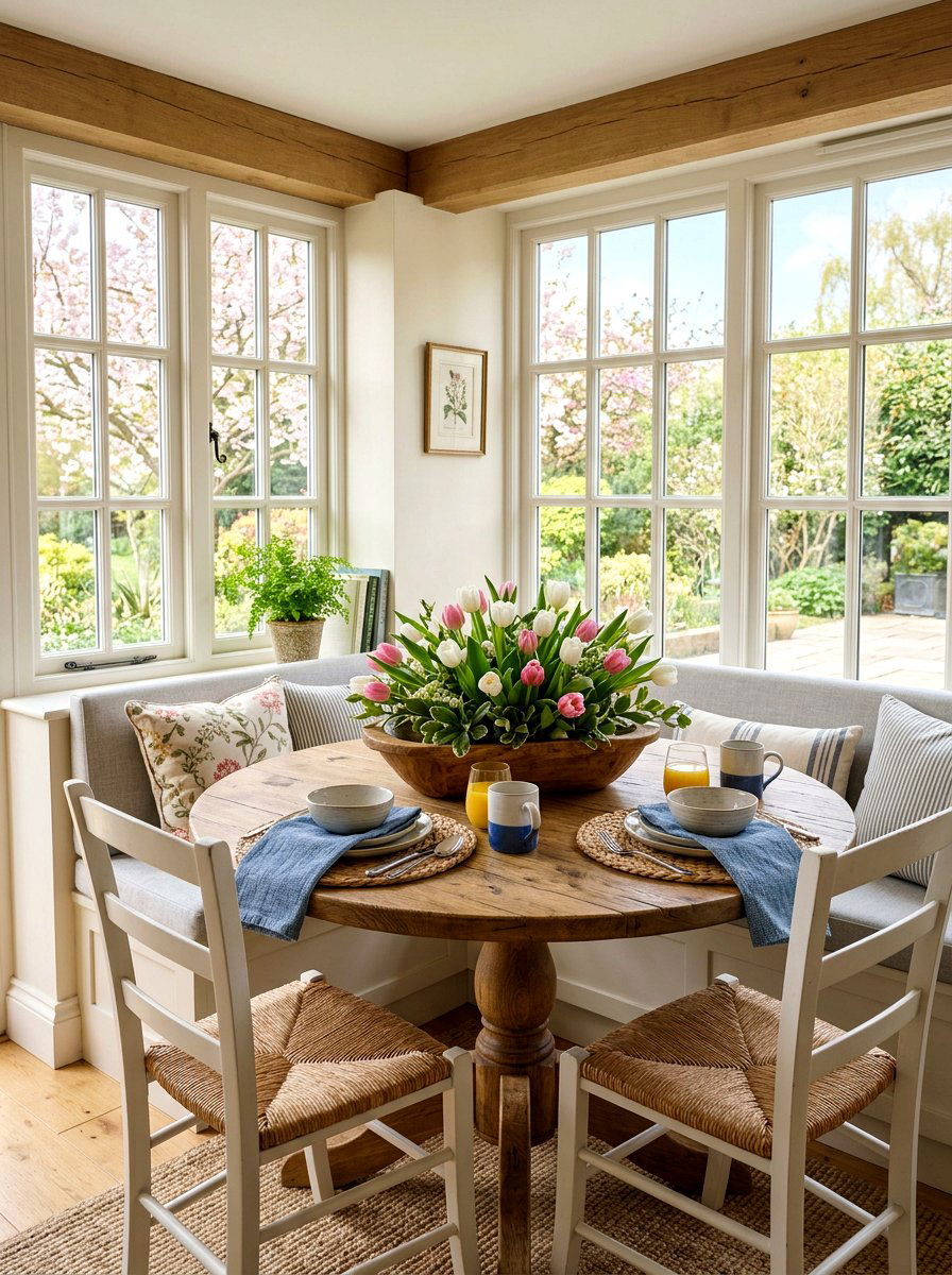 Faux tulips - 25 Spring Dough Bowl Filler Ideas