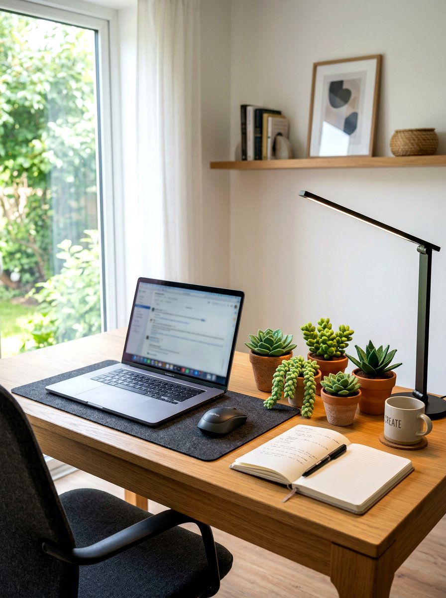 Felt succulent planter - 25 Spring DIY Felt Flower Ideas