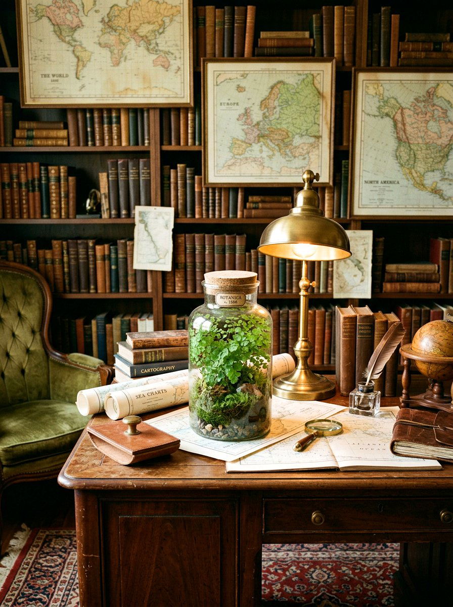 Fern And Moss Jar - 25 Spring Terrarium Decor Ideas