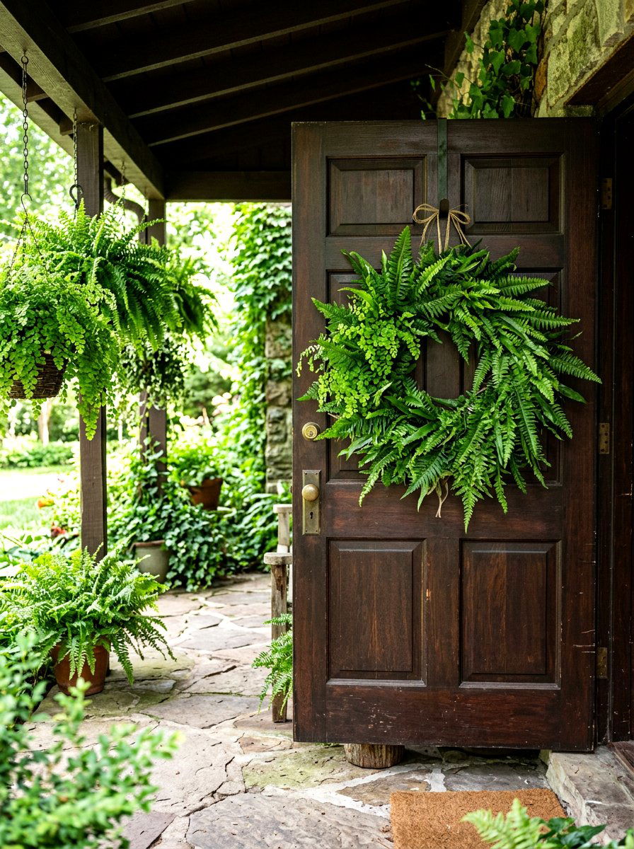 25 Spring Grapevine Door Ideas for a Charming Entrance