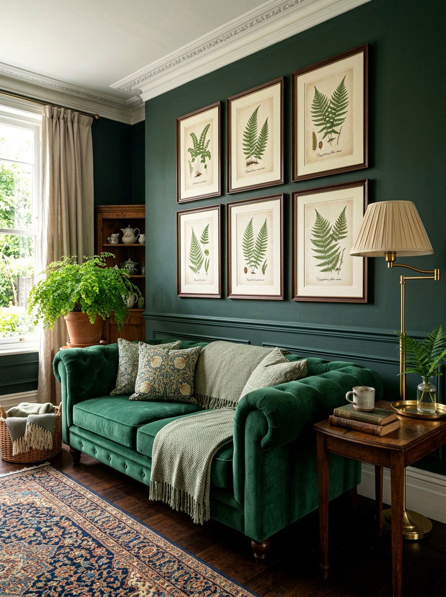 Fern Print Wall Art - 25 Spring Fern Decor Ideas