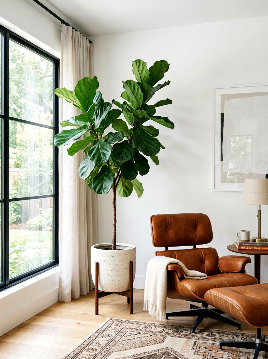 Fig Tree Indoor - 25 Spring Fruit Decor Ideas