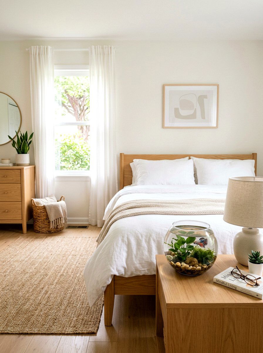 Fishbowl Terrarium With Pebbles - 25 Spring Terrarium Decor Ideas