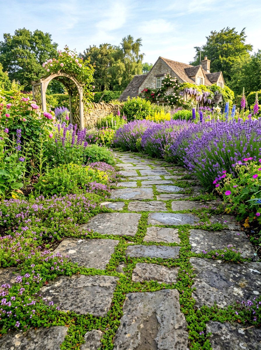 25 Beautiful Spring Garden Pathway Decor Ideas to Try Today