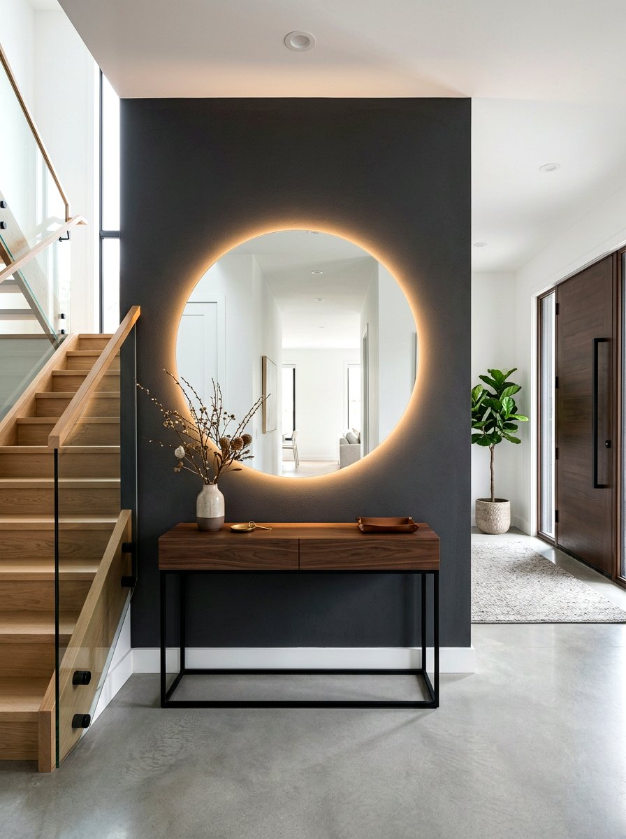 25 Modern Spring Entryway Mirror Ideas to Open Up Your Foyer