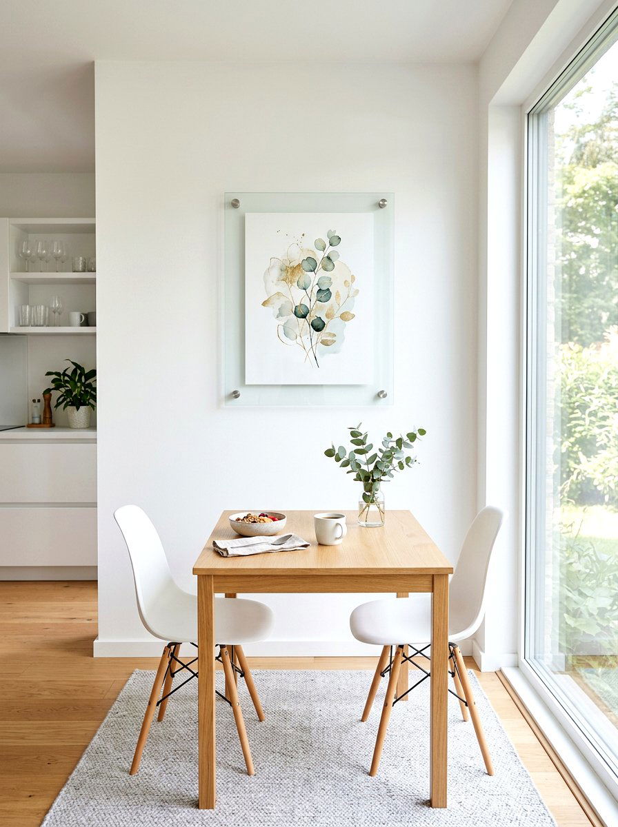 Floating Glass Frame - 25 Spring Photo Frame Decor Ideas