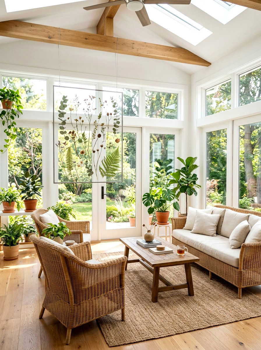 Floating Glass Frame - 25 Spring Pressed Flower Ideas