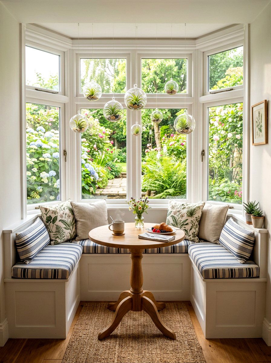 Floating Glass Orb - 25 Spring Air Plant Display Ideas