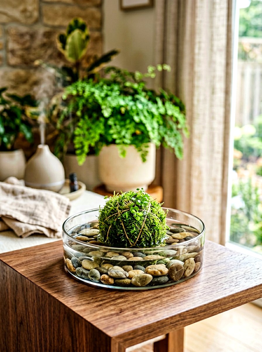 Floating Moss Ball - 25 Spring Moss Ball Ideas