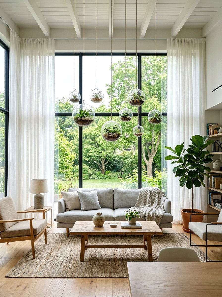 Floating Terrarium - 25 Spring Terrarium Decor Ideas