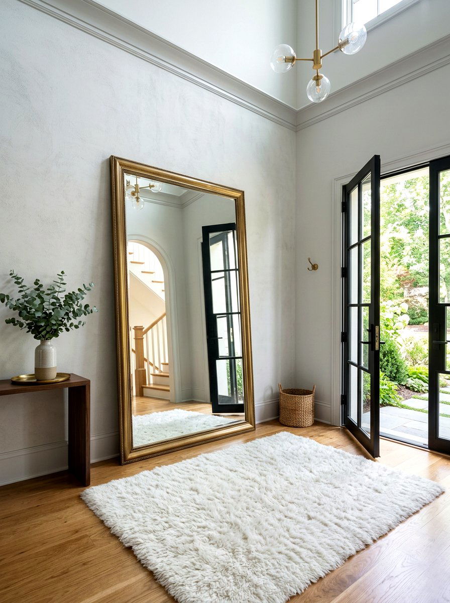 Floor Length Entryway Mirror - 25 Spring Entryway Mirror Ideas