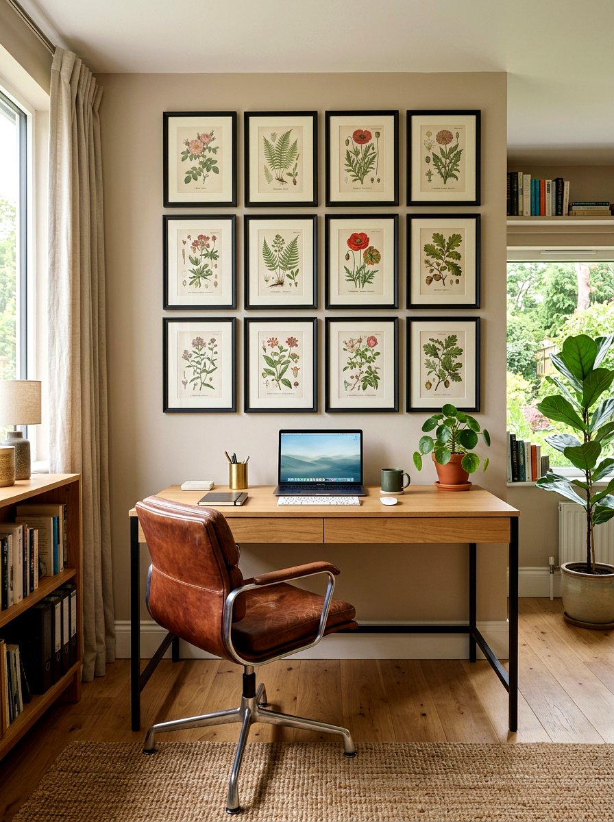 Floral Botanical Wall Prints - 25 Spring Floral Print Decor Ideas