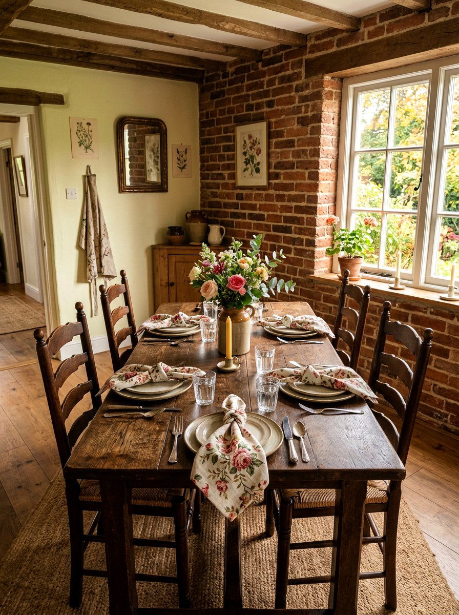 Floral Cloth Napkins - 25 Spring Afternoon Tea Decor Ideas