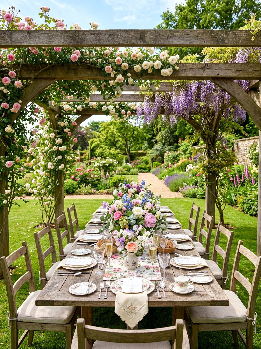 Floral Garden Brunch - 25 Spring Sprinkle Party Decor Ideas