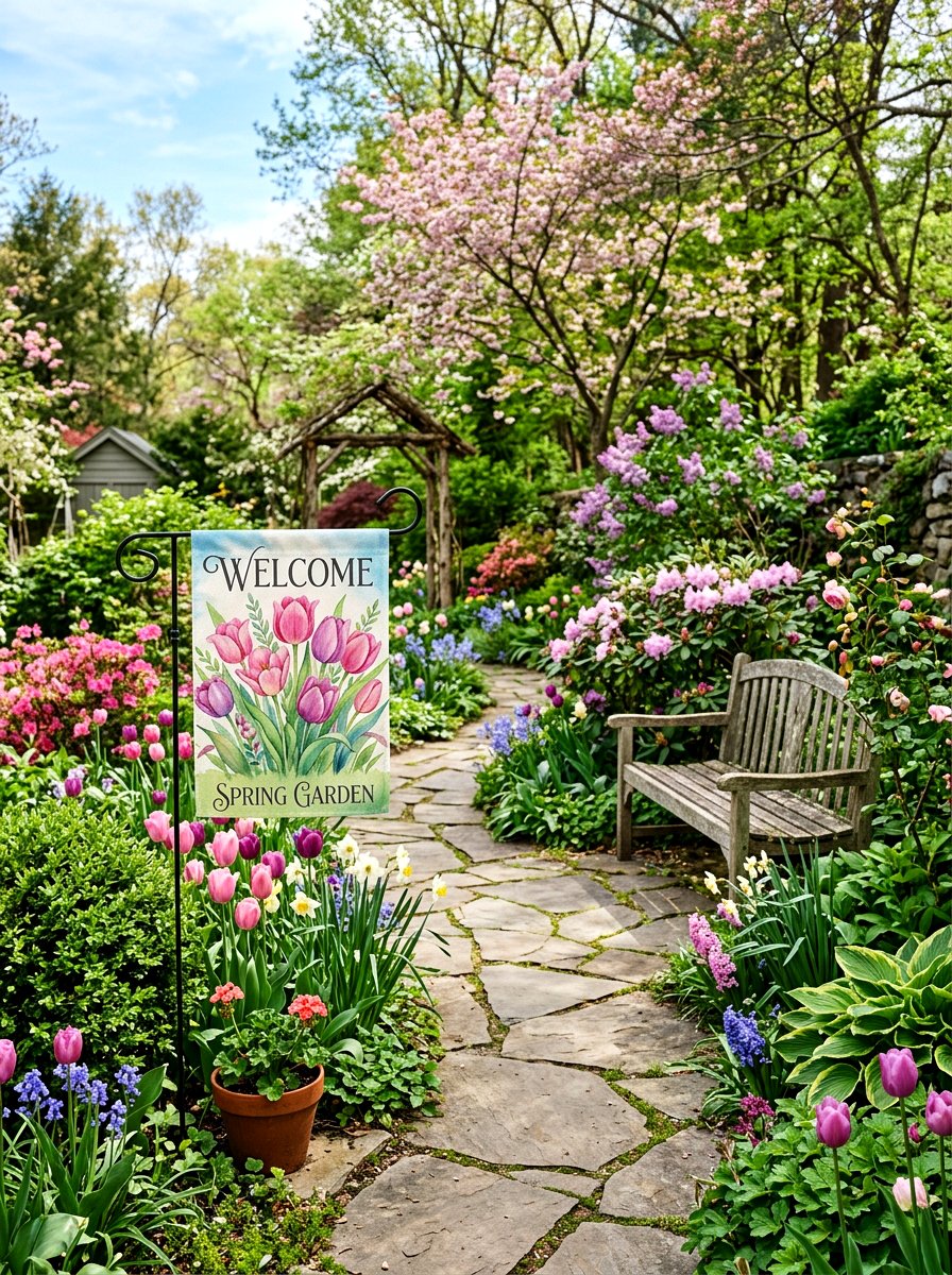 25 Spring Outdoor Banner Ideas for Festive Porch Styling