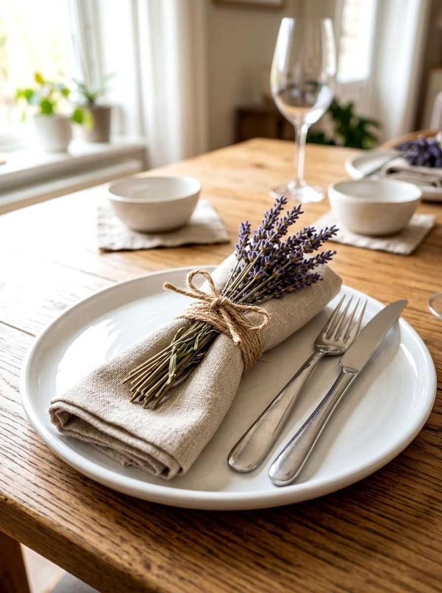 Floral Napkin Ring - 25 Spring High Tea Decor Ideas