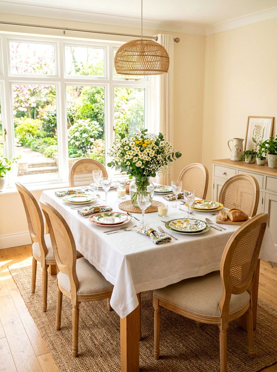 Floral Print Plates - 25 Spring Dinnerware Ideas