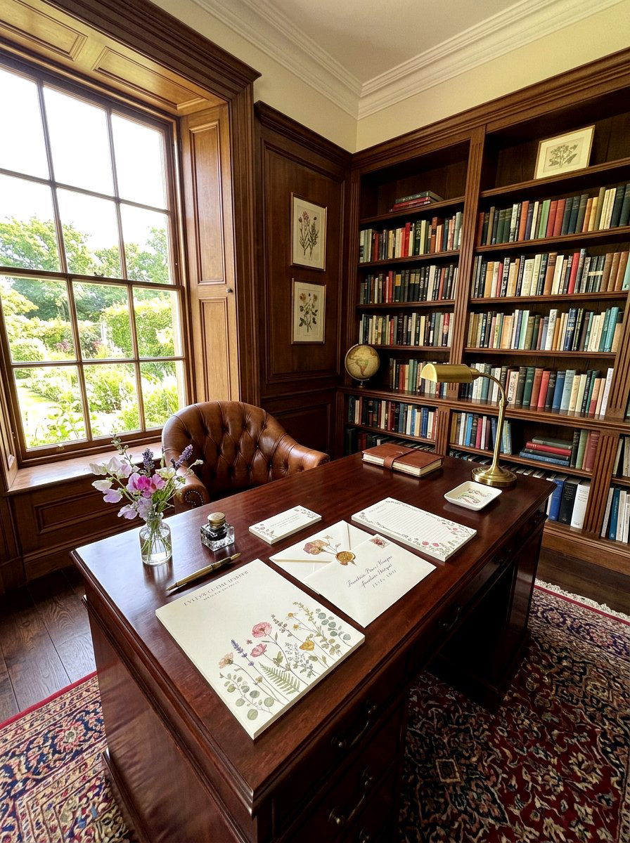 Floral Stationery - 25 Spring Pressed Flower Ideas