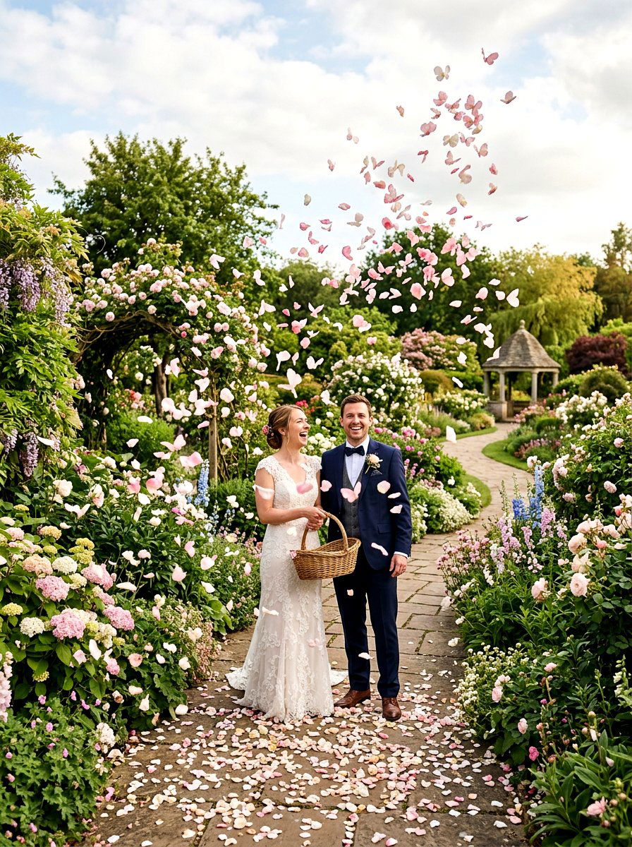 Flower petal butterfly release - 25 Spring Butterfly Release Ideas