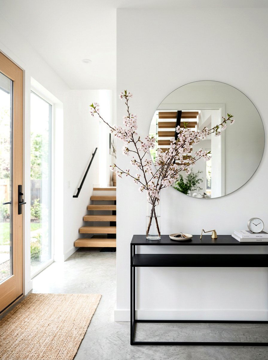 Flowering Branch Minimalist Style - 25 Spring Bud Vase Arrangement Ideas