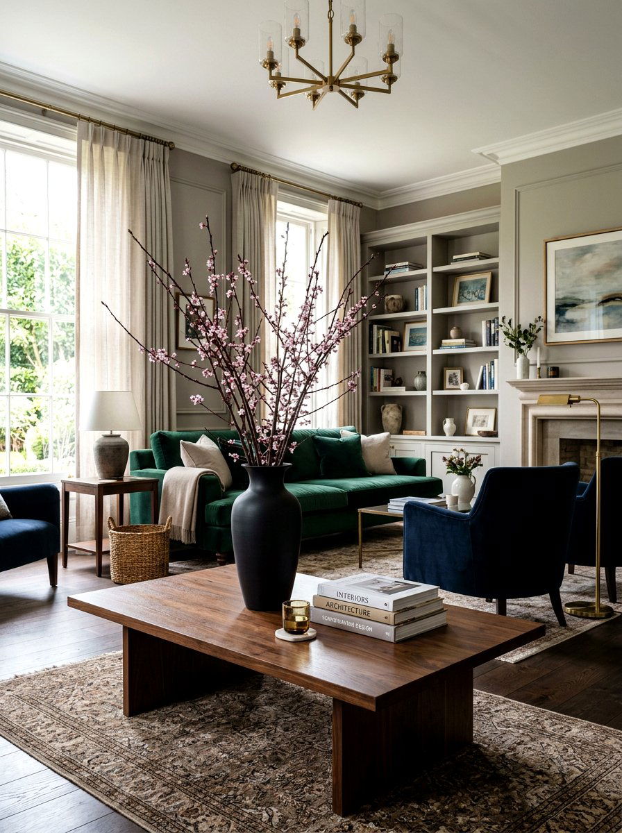 Flowering Plum Stems - 25 Spring Branch Arrangement Ideas