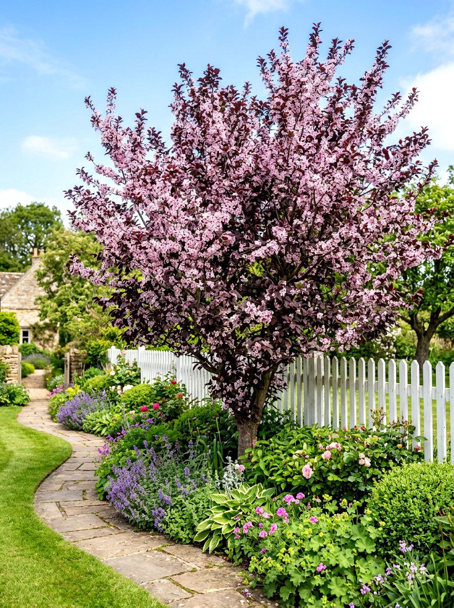 Flowering Plum - 25 Spring Flowering Tree Ideas