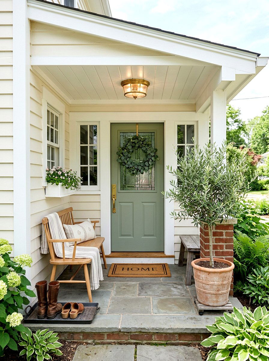 Flush Mount - 25 Spring Porch Lighting Ideas