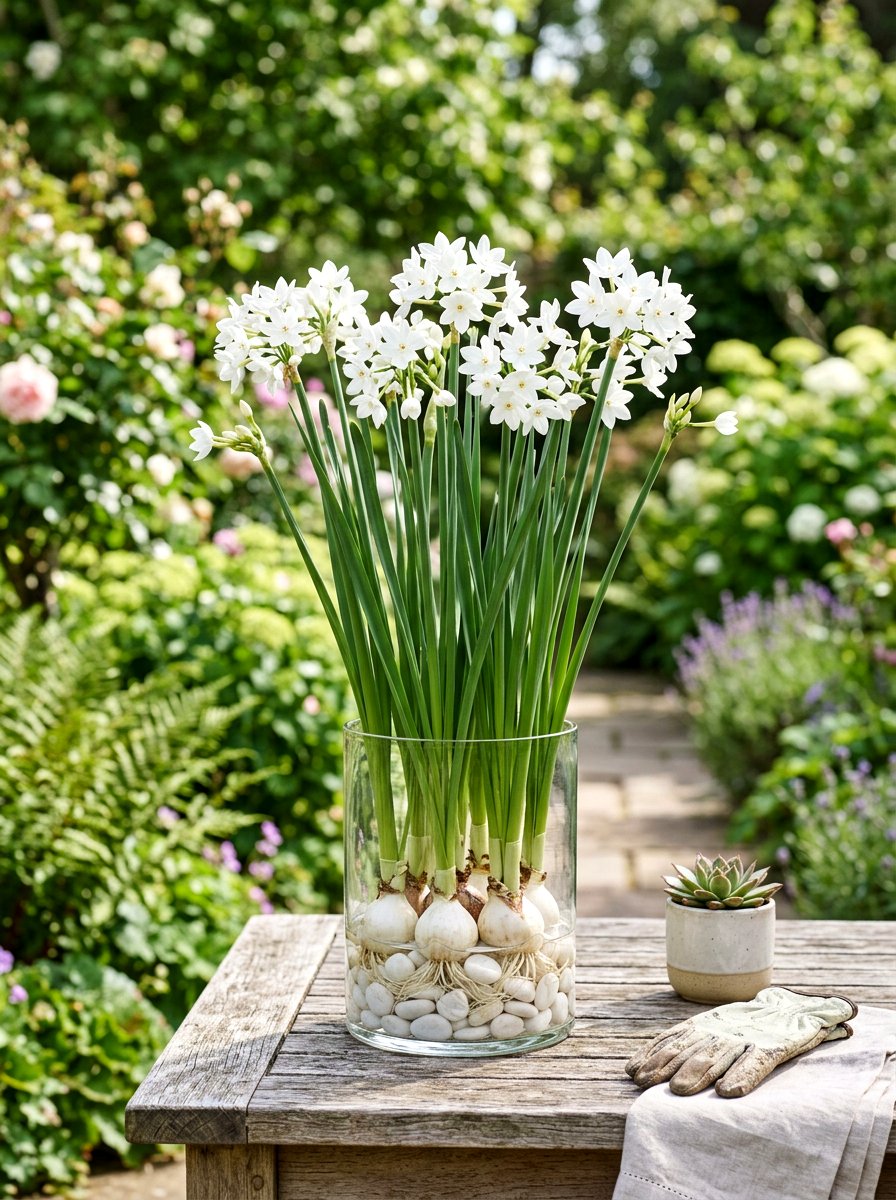 Forced bulb arrangement - 25 Spring Garden Pot Ideas