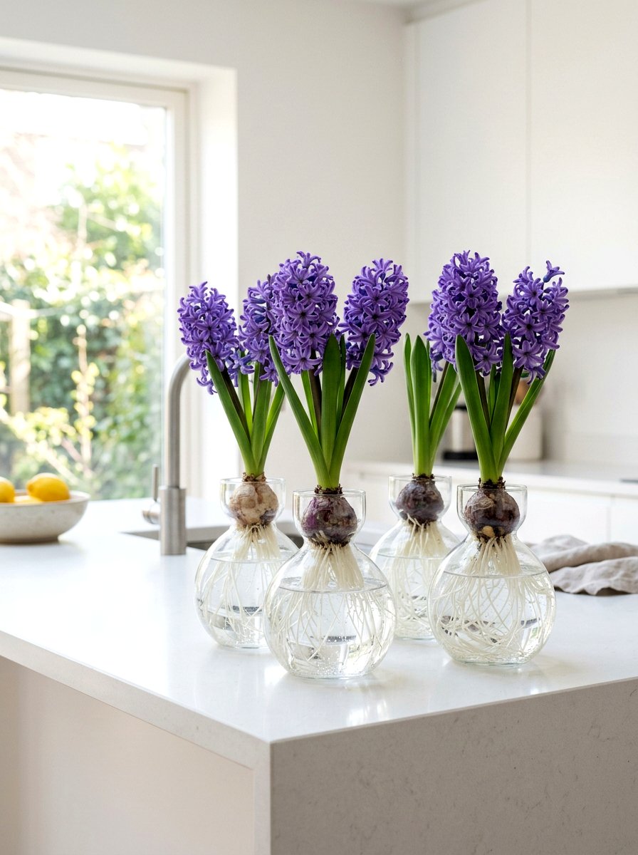 Forcing Hyacinths In Water - 25 Spring Bulb Forcing Ideas