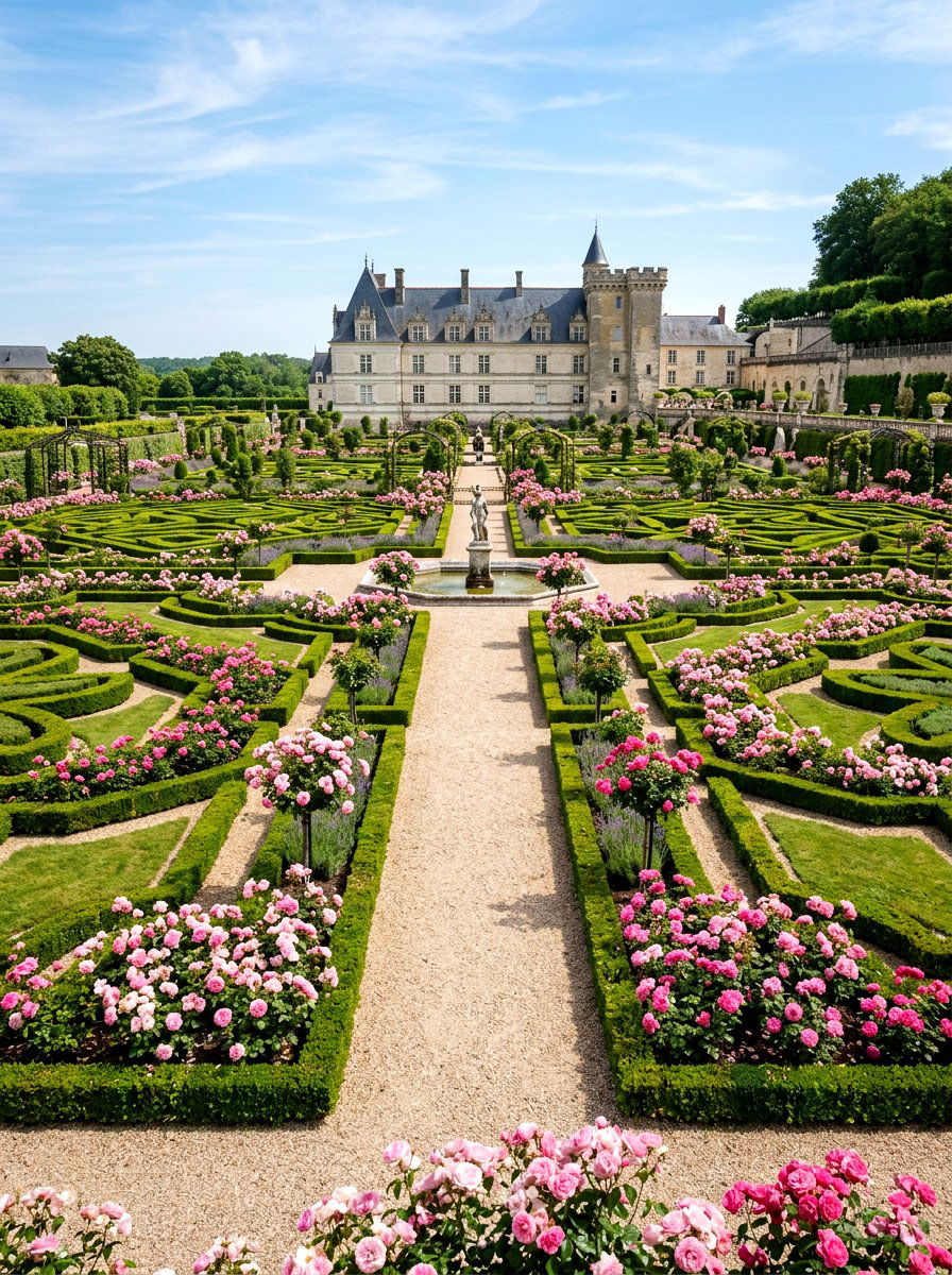 Formal French Rose Garden STYLE - 25 Spring Rose Garden Ideas