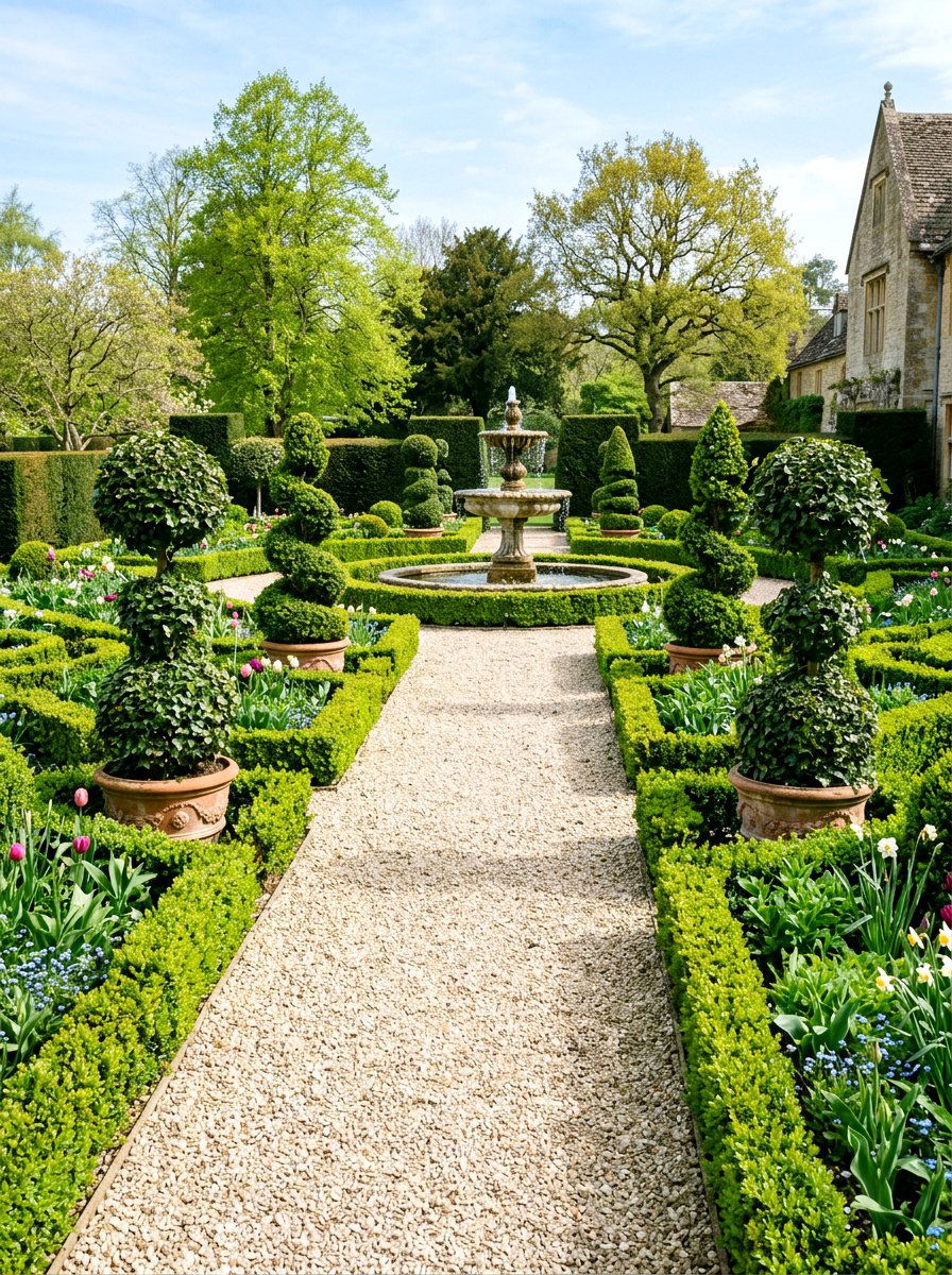 Formal Garden Ivy Topiary - 25 Spring Ivy Topiary Ideas