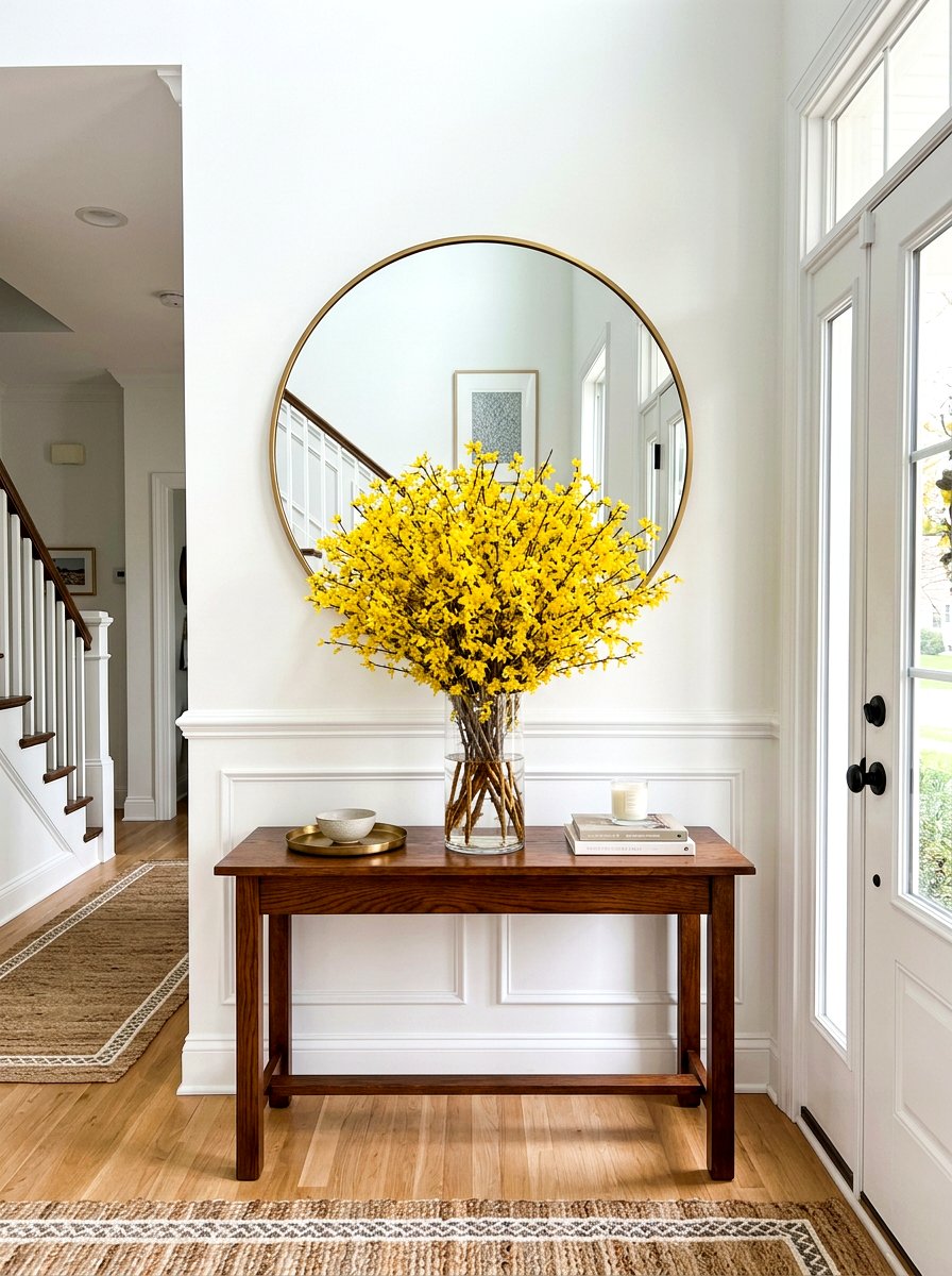 Forsythia Topiary - 25 Spring DIY Topiary Ideas