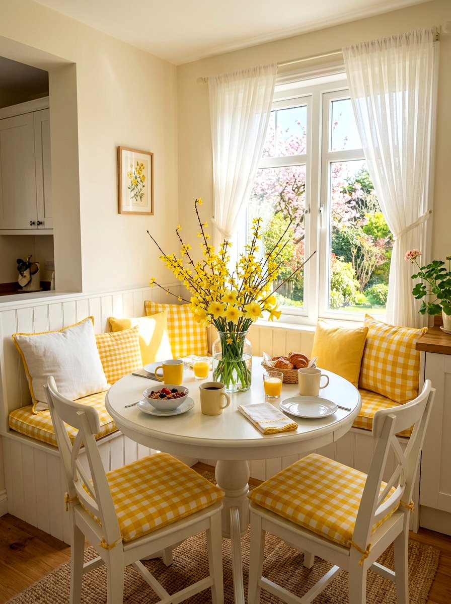 Forsythia With Yellow Daffodils - 25 Spring Forsythia Arrangement Ideas