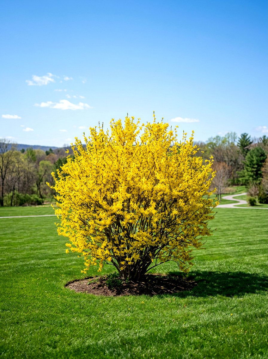 Forsythia specimen plant - 25 Spring Forsythia Bush Ideas