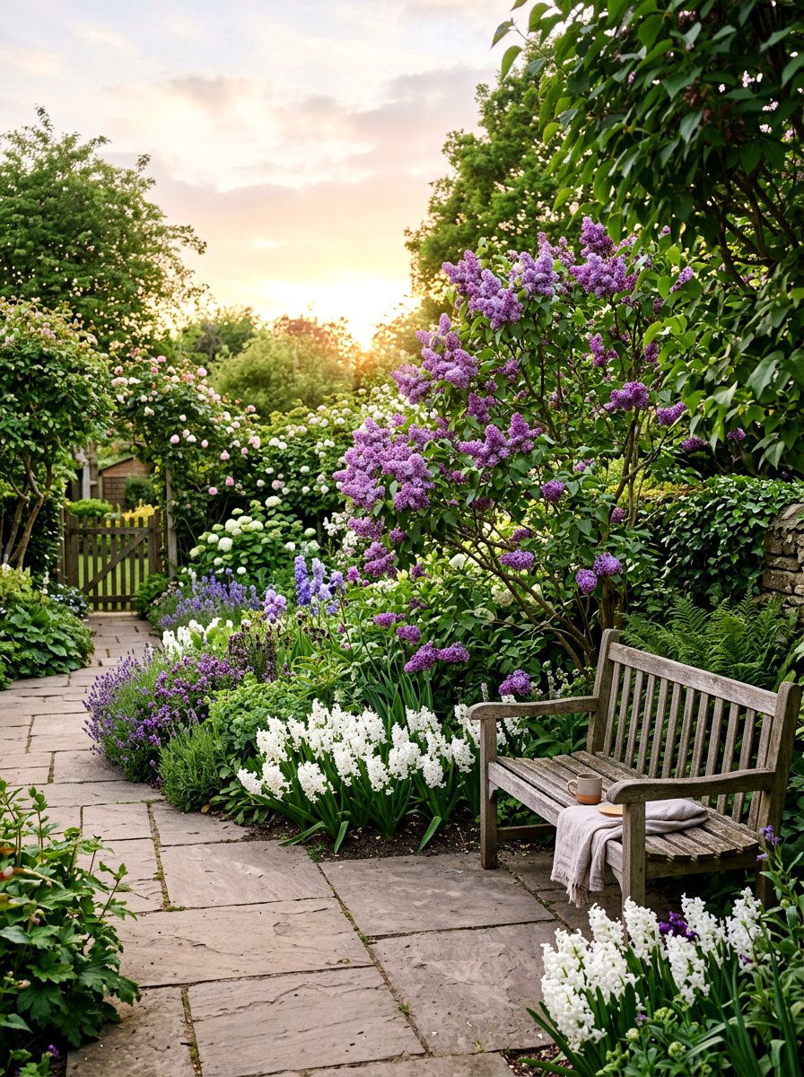 Fragrant Flower Bed - 25 Spring Flower Bed Ideas