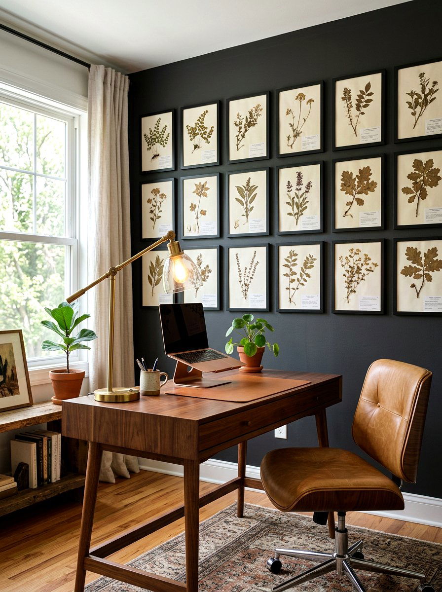 Framed Herbarium Specimen - 25 Spring Botanical Print Ideas