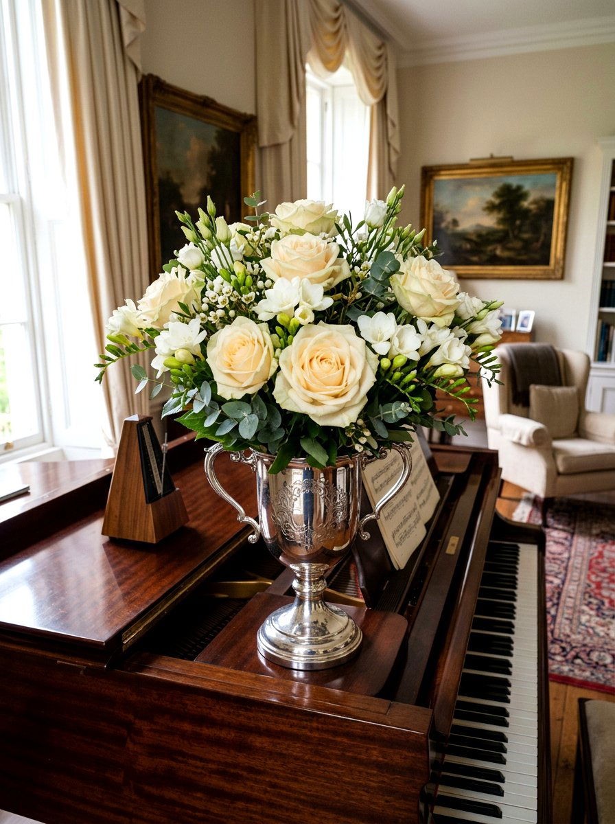 Freesia And Rose - 25 Spring Freesia Arrangement Ideas