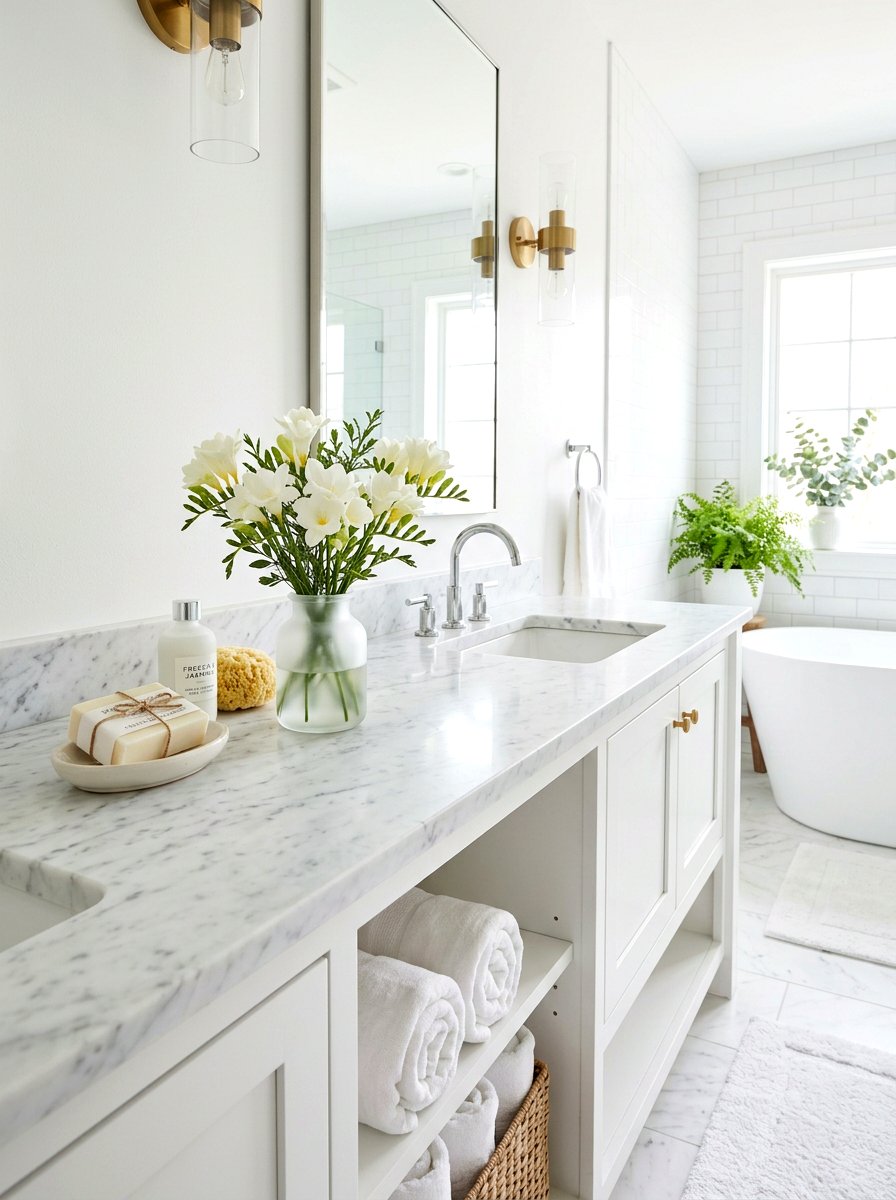 Freesia Bathroom Vanity - 25 Spring Freesia Arrangement Ideas