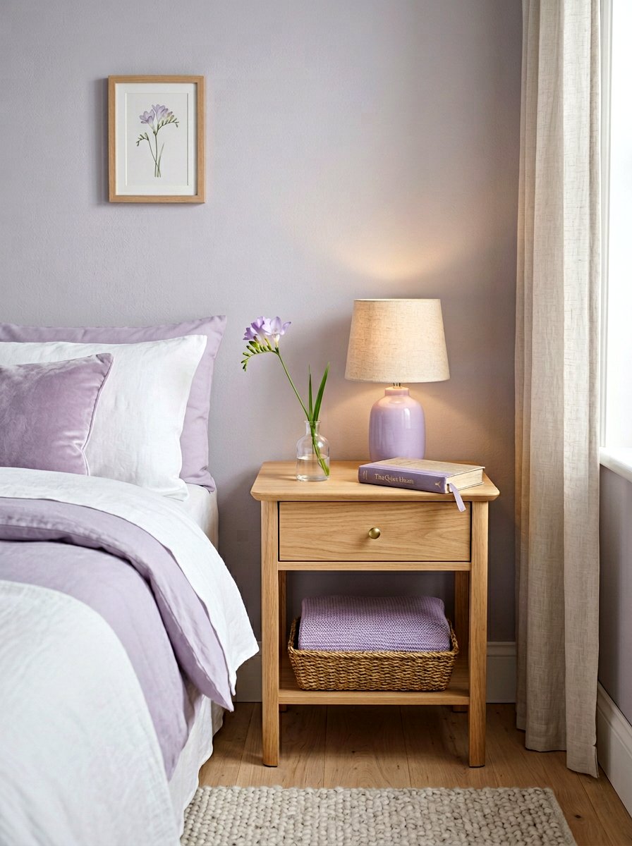 Freesia Bedside Table - 25 Spring Freesia Arrangement Ideas