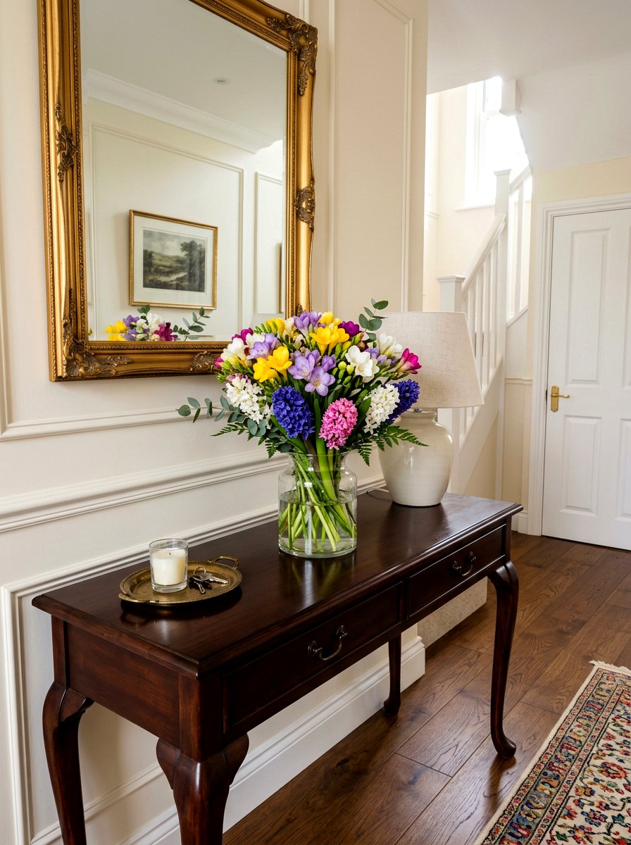 Freesia and Hyacinth Bouquet - 25 Spring Mixed Bouquet Ideas